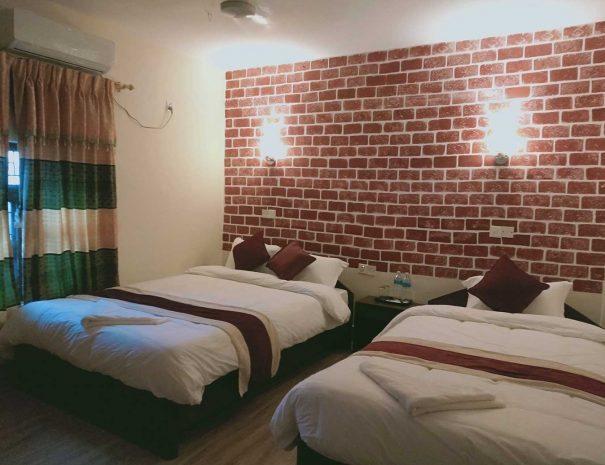 hotel vista chitwan room